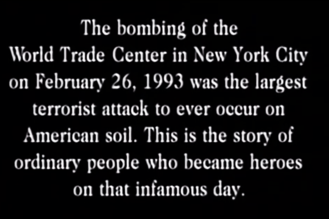 9/11: NEVER FORGET!  2/26: I FORGOT, WHAT&nbsp;HAPPENED?